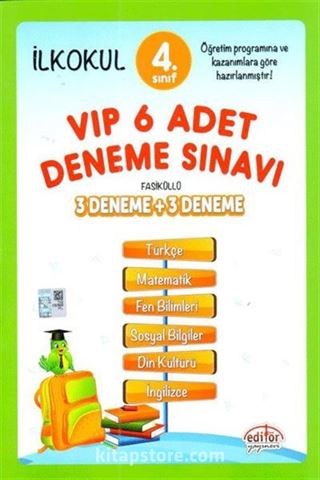 4. Sınıf VIP 6 Adet Deneme Sınavı