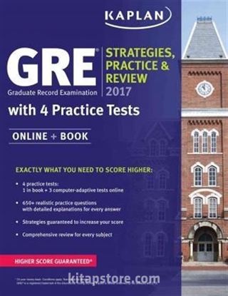 Kaplan GRE 2017 Strategies, Practice