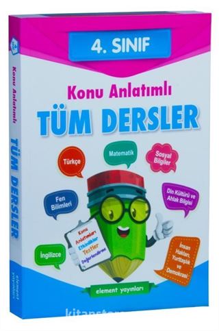 4. Sınıf Konu Anlatımlı Tüm Dersler