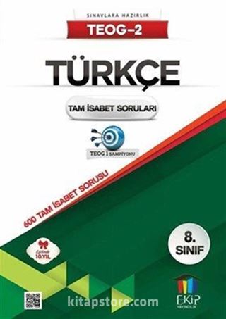 8. Sınıf TEOG 2 Türkçe Tam İsabet Soruları