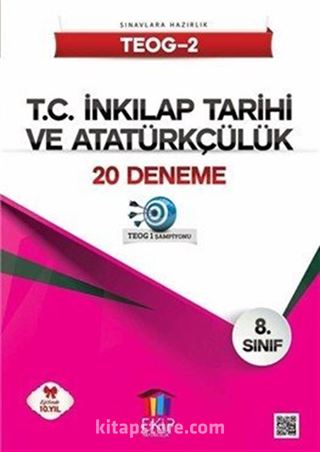 8. Sınıf TEOG 2 T. C. İnkılap Tarihi ve Atatürkçülük 20 Deneme