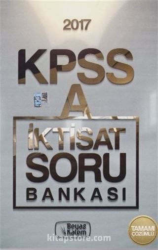 2017 KPSS A İktisat Soru Bankası