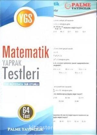 YGS Matematik Yaprak Testleri (64 Test)