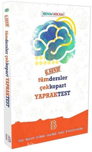 6. Sınıf Tüm Dersler Çek Kopart Yaprak Test