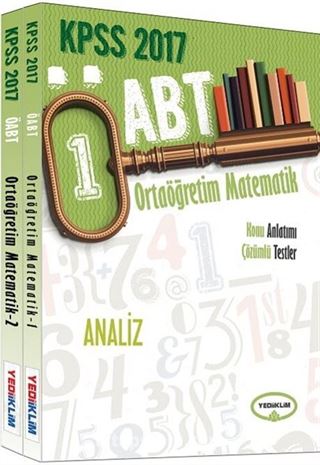 2017 ÖABT Ortaöğretim Matematik Konu Anlatımlı Modüler Set