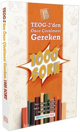 TEOG 2'den Önce Çözülmesi Gereken 1000 Soru