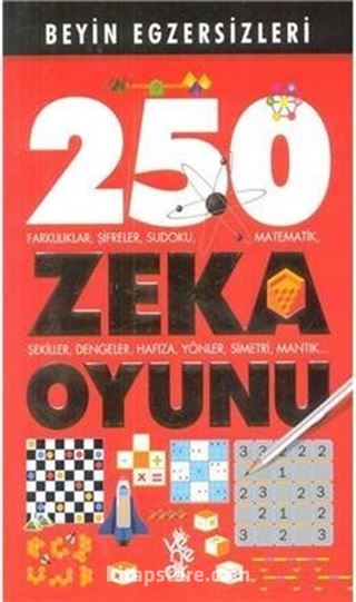 Beyin Egzersizleri 1 / 250 Zeka Oyunu (4-6 Yaş)