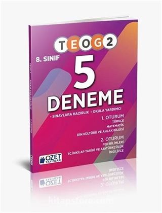 8. Sınıf TEOG-2 5 Deneme