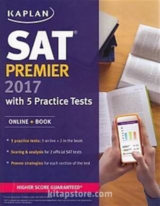 SAT Premier 2017 with 5 Practice Tests (Online - Book)