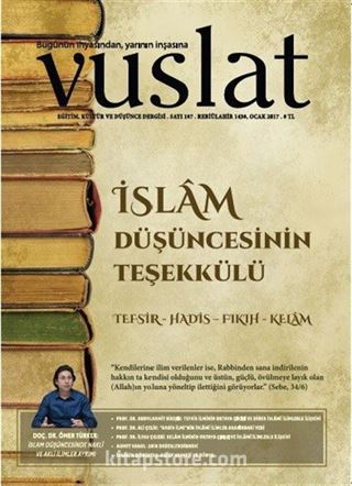 Vuslat Aylık Eğitim ve Kültür Dergisi Sayı:187 Ocak 2017