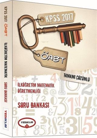 2017 ÖABT İlköğretim Matematik Öğretmenliği Tamamı Çözümlü Soru Bankası