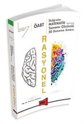 2017 ÖABT Rasyonel İlköğretim Matematik Öğretmenliği Tamamı Çözümlü 20 Deneme Sınavı