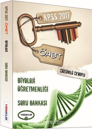 2017 ÖABT Biyoloji Öğretmenliği Tamamı Çözümlü Soru Bankası