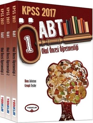 2017 ÖABT Okul Öncesi Öğretmenliği Konu Anlatımlı Modüler Set (3 Kitap)