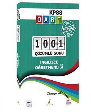 2017 KPSS ÖABT İngilizce Öğretmenliği 1001 Çözümlü Soru