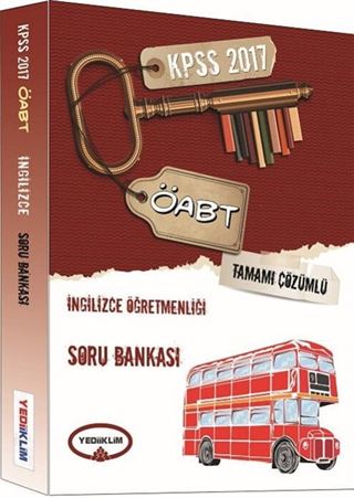 2017 ÖABT İngilizce Tamamı Çözümlü Soru Bankası