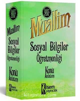 2017 ÖABT Muallim Sosyal Bilgiler Öğretmenliği Konu Anlatımlı Modüler Set