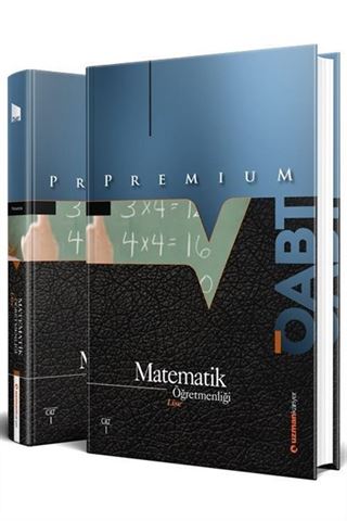 2017 ÖABT Premium Matematik (Lise) Öğretmenliği Konu Anlatımlı (2 Cilt)