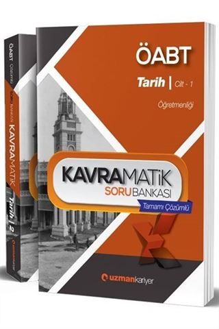 2017 ÖABT Tarih Kavramatik Soru Bankası 2 Cilt (Tamamı Çözümlü)