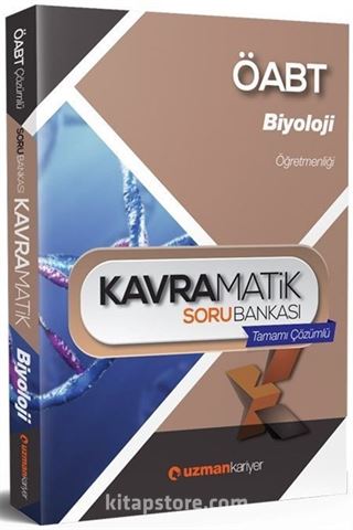 2017 ÖABT Biyoloji Kavramatik Soru Bankası (Tamamı Çözümlü)