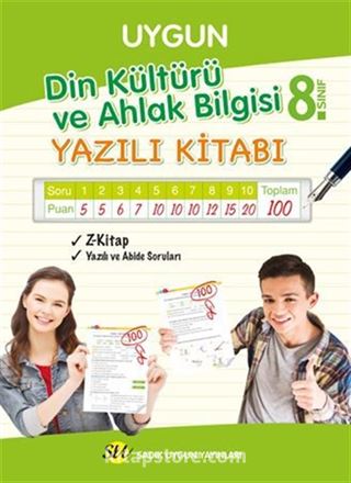 8. Sınıf Din Kültürü ve Ahlak Bilgisi Yazılı Kitabı