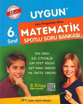 6. Sınıf Matematik Spotlu Soru Bankası