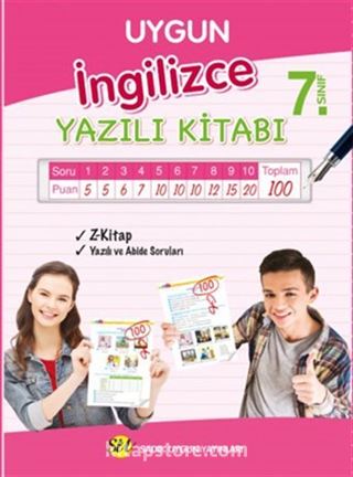 7. Sınıf İngilizce Yazılı Kitabı