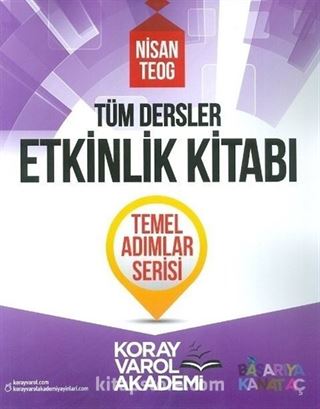 Nisan TEOG Tüm Dersler Etkinlik Kitabı