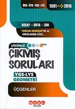 YGS-LYS Geometri (Üçgenler) Çıkmış Soruları