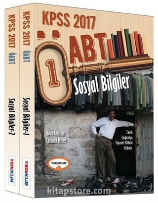 2017 KPSS ÖABT Sosyal Bilgiler Konu Anlatımlı Modüler Set (2 Kitap)