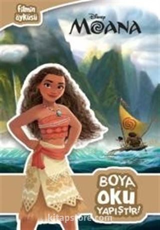 Disney Moana Boya Oku Yapıştır