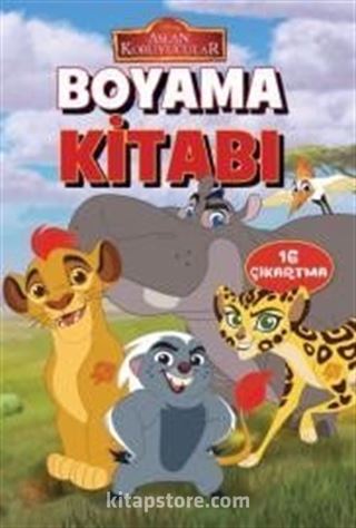 Disney Aslan Koruyucular Boyama Kitabı