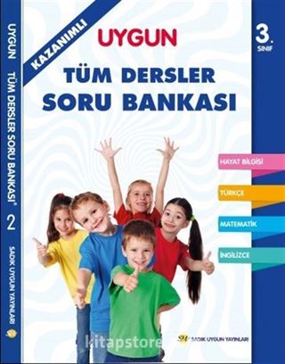 3. Sınıf Tüm Dersler Kazanımlı Soru Bankası