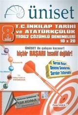 8. Sınıf TEOG 2 T.C. İnkılap Tarihi ve Atatürkçülük Çözümlü Denemeleri 10x20