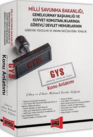 GYS Milli Savunma Bakanlığı Konu Anlatımı