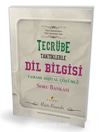 Tecrübe Dilbilgisi Tamamı Çözümlü Soru Bankası Tüm Zamanların Tüm Sınavları İçin