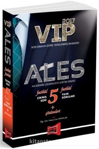 2017 ALES VIP Fasikül Fasikül Son 5 Yılın Çıkmış Soruları ve Çözümleri