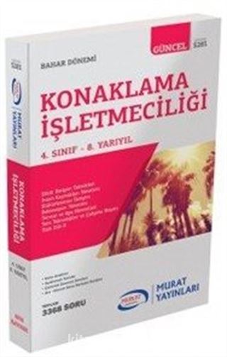 Konaklama İşletmeciliği 4. Sınıf 8. Yarıyıl (5281)