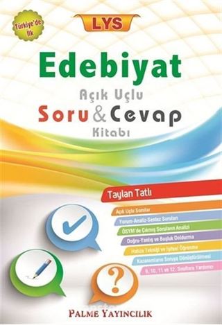 LYS Edebiyat Açık Uçlu Soru Cevap Kitabı