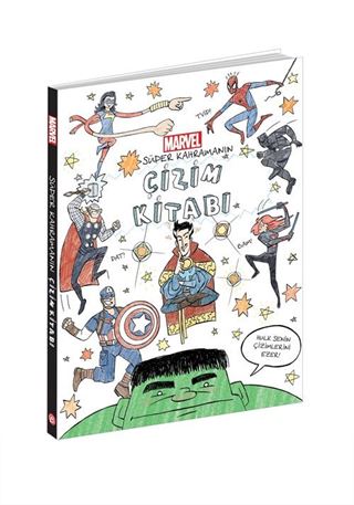 Marvel Süper Kahramanın Çizim Kitabı