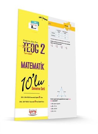 TEOG 2 Tam İsabet Matematik 10'lu Deneme Seti