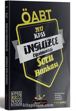 2017 ÖABT İngilizce Öğretmenliği Tamamı Çözümlü Soru Bankası