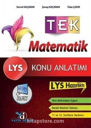 LYS TEK Matematik Konu Anlatımlı Cep Kitabı