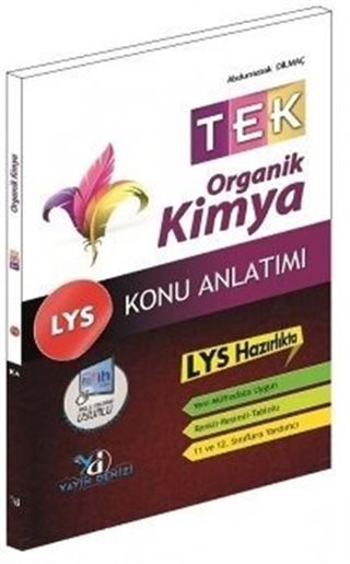 LYS TEK Organik Kimya Konu Anlatımlı Cep Kitabı