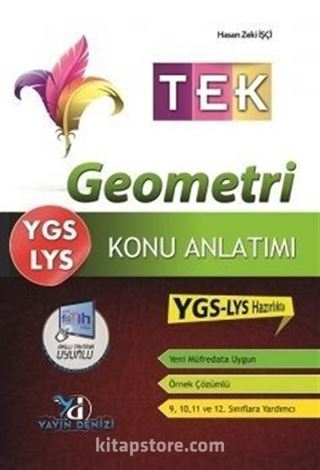 YGS LYS TEK Geometri Konu Anlatımı Cep