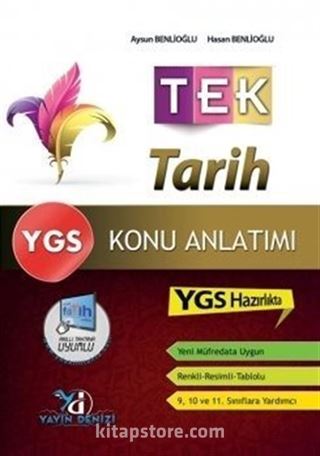 YGS TEK Tarih Konu Anlatımlı Cep Kitabı