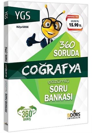 YGS 360 Soruda Coğrafya Çözümlü Soru Bankası