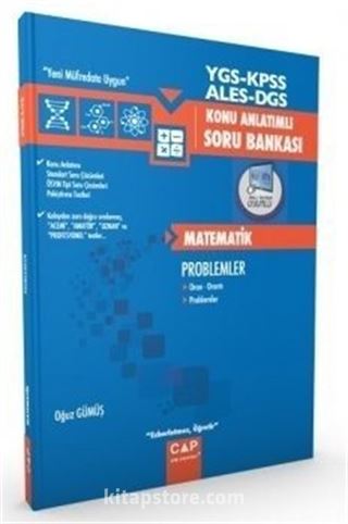 YGS-KPSS-ALES-DGS Konu Anlatımlı Soru Bankası Matematik-Problemler