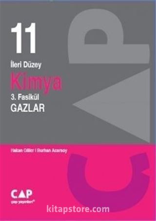 11. Sınıf Kimya İleri Düzey 3. Fasikül Gazlar