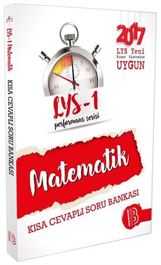 2017 LYS 1 Performans Serisi Matematik Kısa Cevaplı Soru Bankası